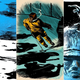 Illustration for article titled Iceman Should Really Be in These Superhero Winter Olympics Drawings